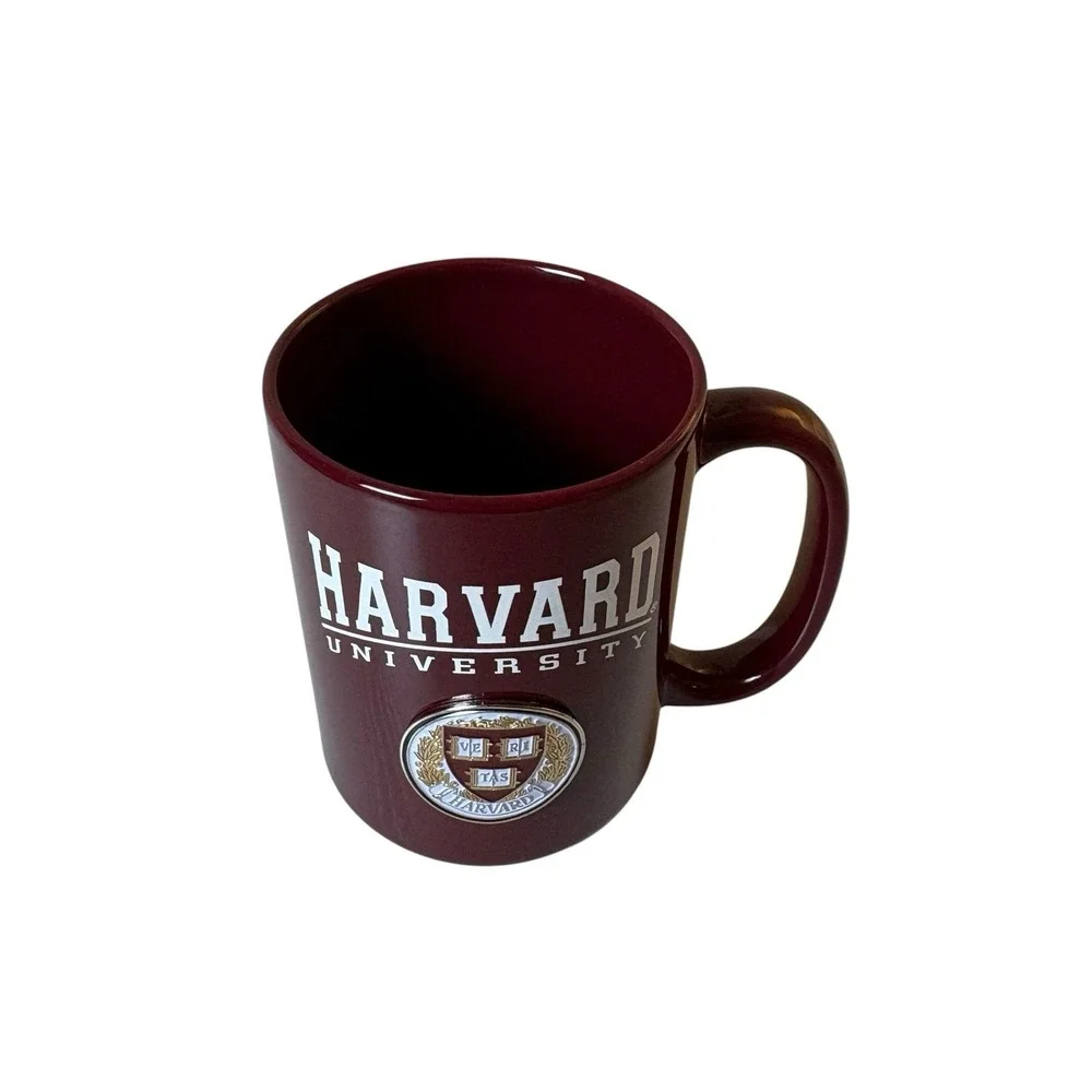 Harvard University Medallion Coffee Mug Ivy League Academia Collectible